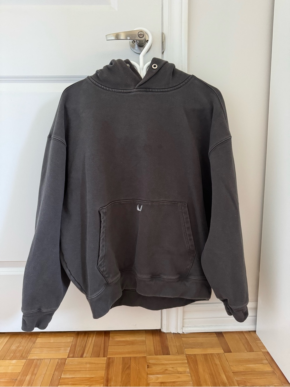 ASRV Men's Dark Charcoal Pullover Hoodie